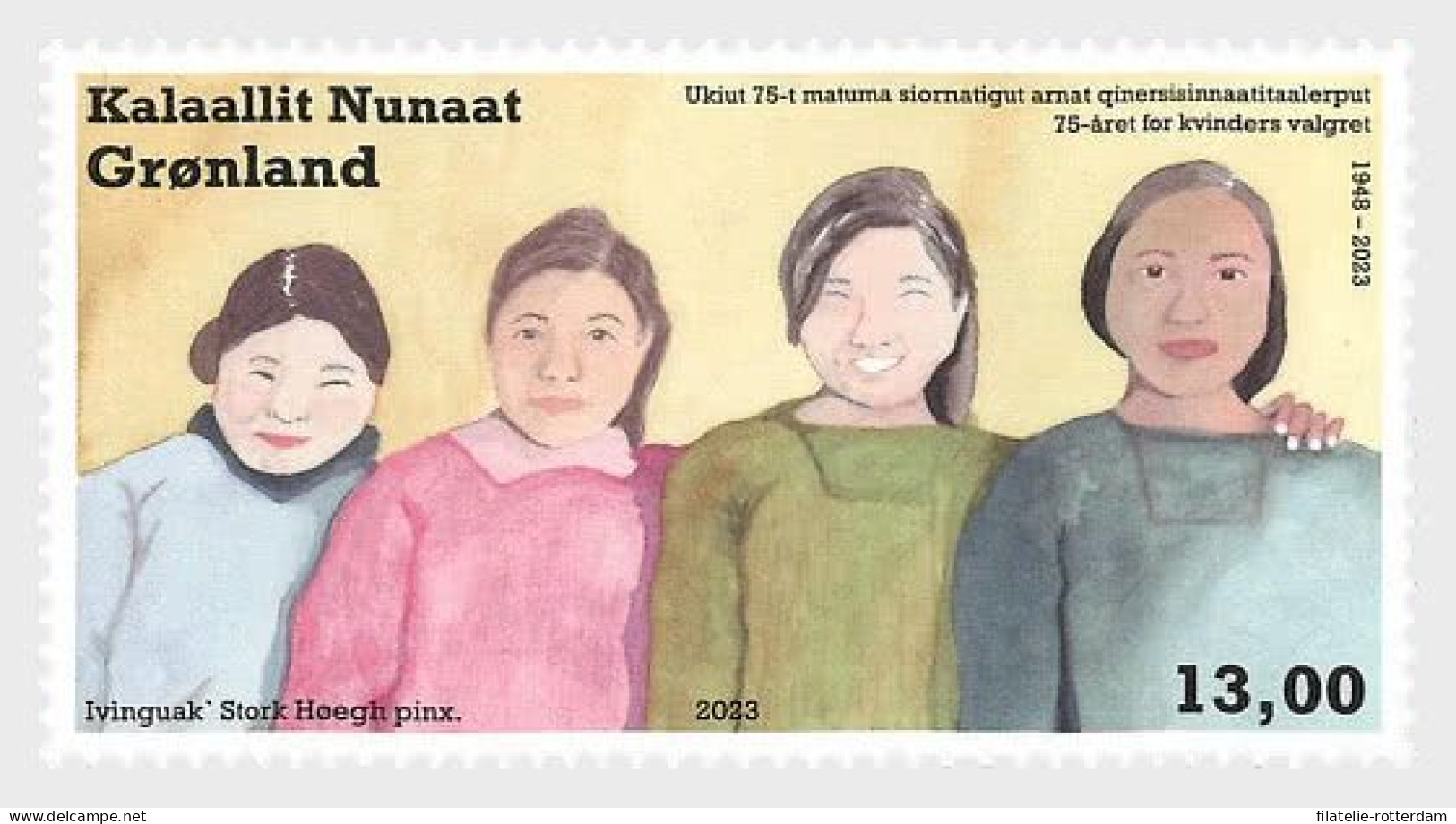 Greenland / Groenland - Postfris / MNH - Womens Suffrage 2023 - Unused Stamps