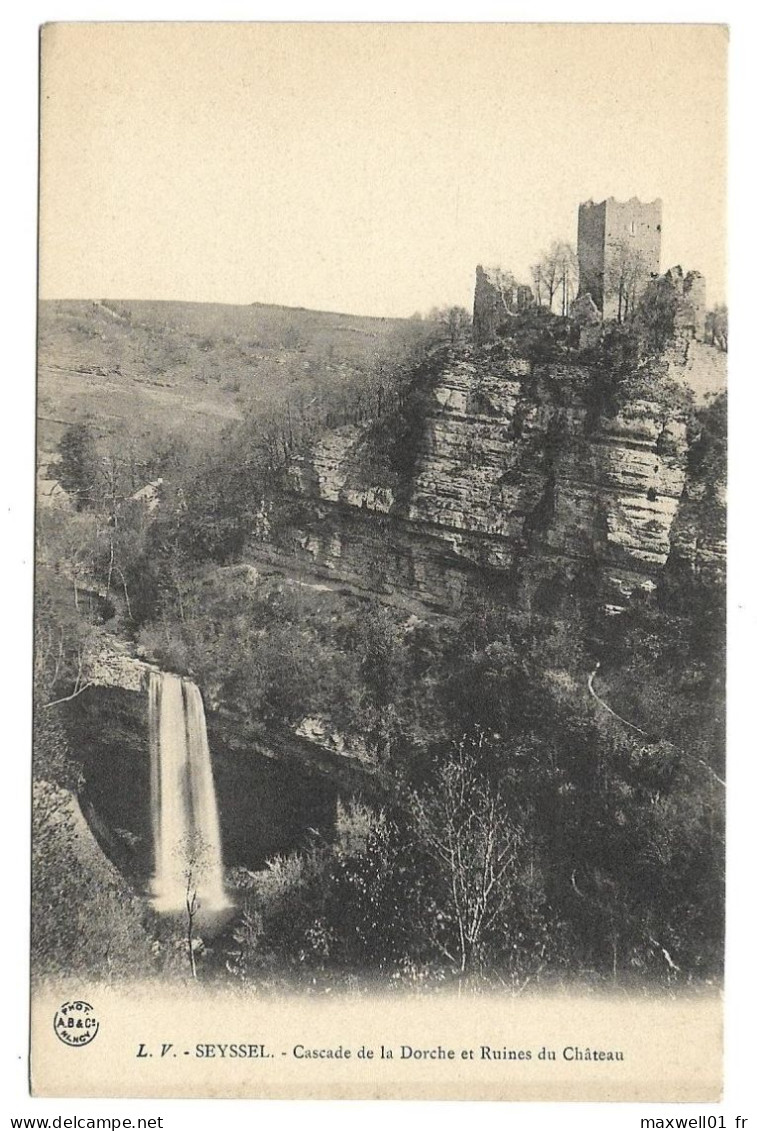 K3 - Seyssel - Cascade De La Dorche Et Ruines Du Château - Seyssel