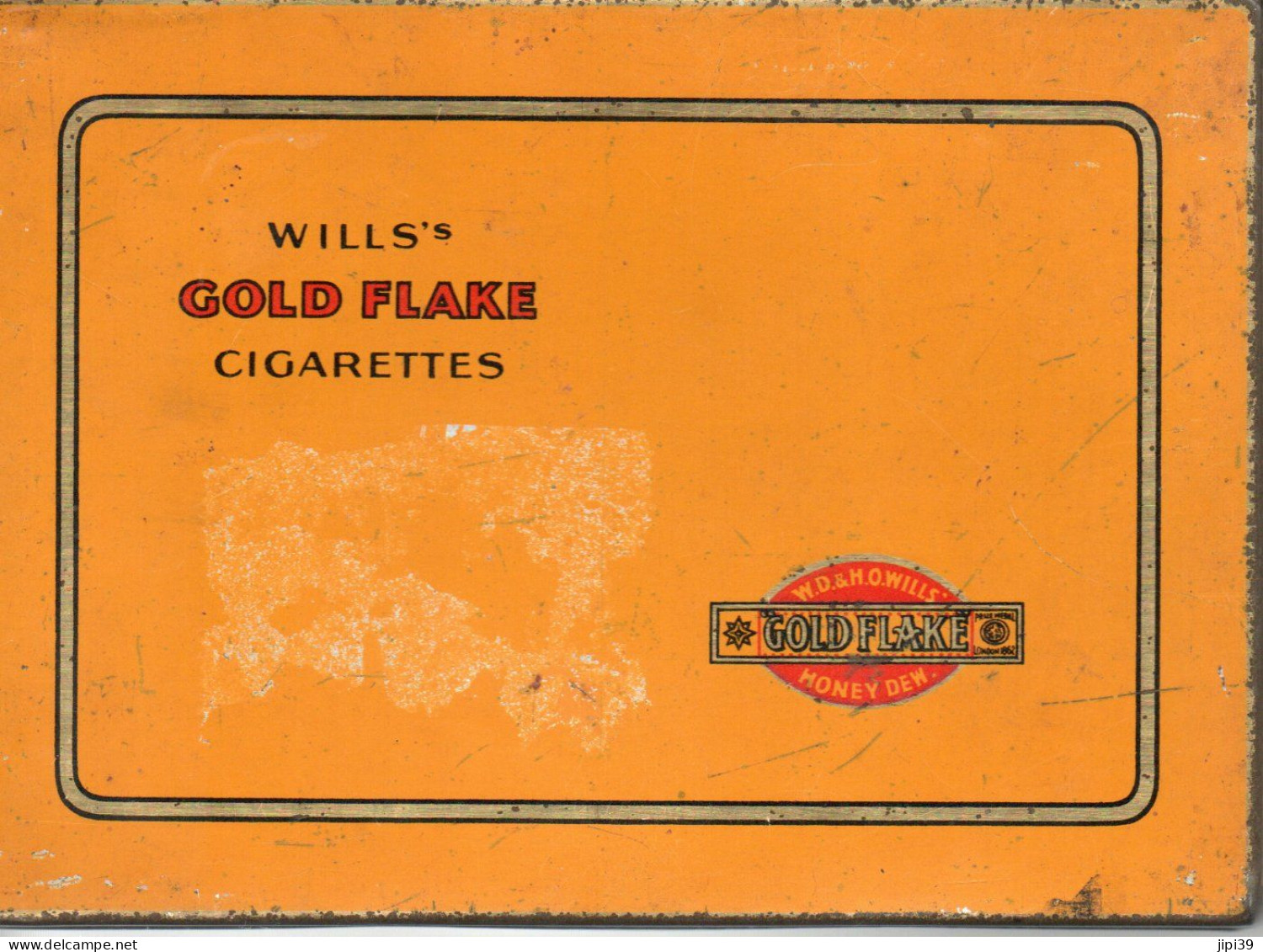 Boite Métal Wills's GOLD FLAKE Cigarettes ( GB ) - Contenitori Di Tabacco (vuoti)