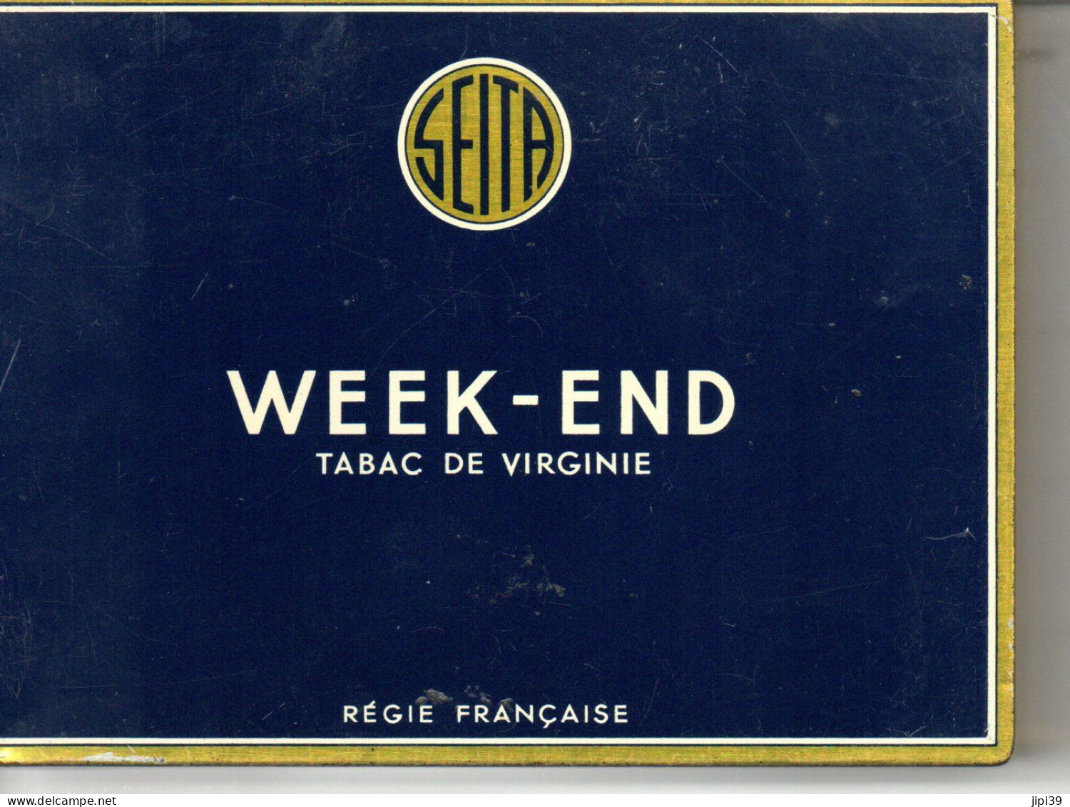 Boite Métal  WWEK END Tabac De Virginie - Empty Tobacco Boxes