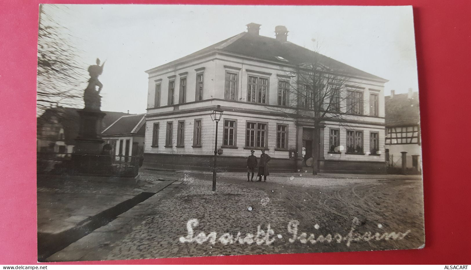 Carte Photo , Lazarett Gruss Forain , Senones , Rare - Senones