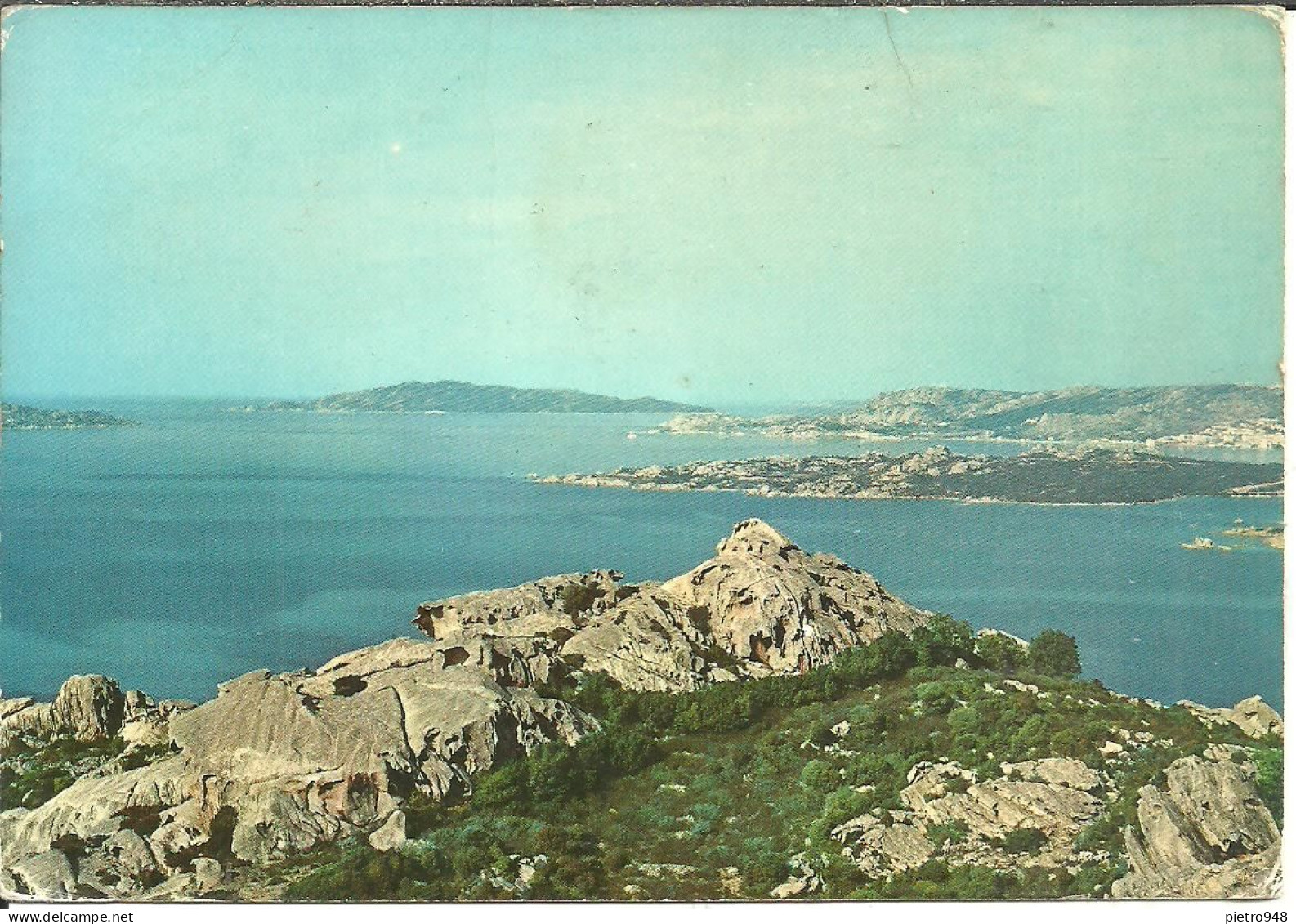 La Maddalena (Olbia) Panorama Da Capo D'Orso, View Seen From Capo D'Orso, Vue De Capo D'Orso - Olbia