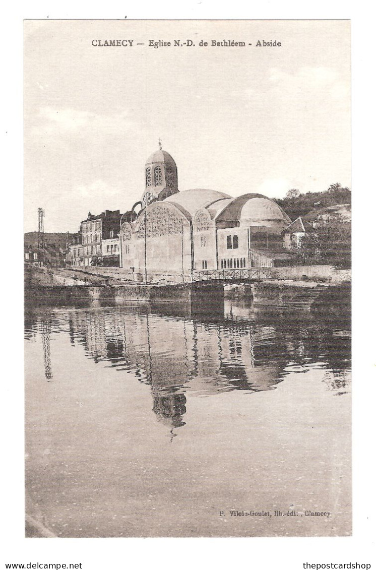 CPA - CLAMECY - EGLISE N.D. DE BETHLEEM - ABSIDE Unused - Clamecy