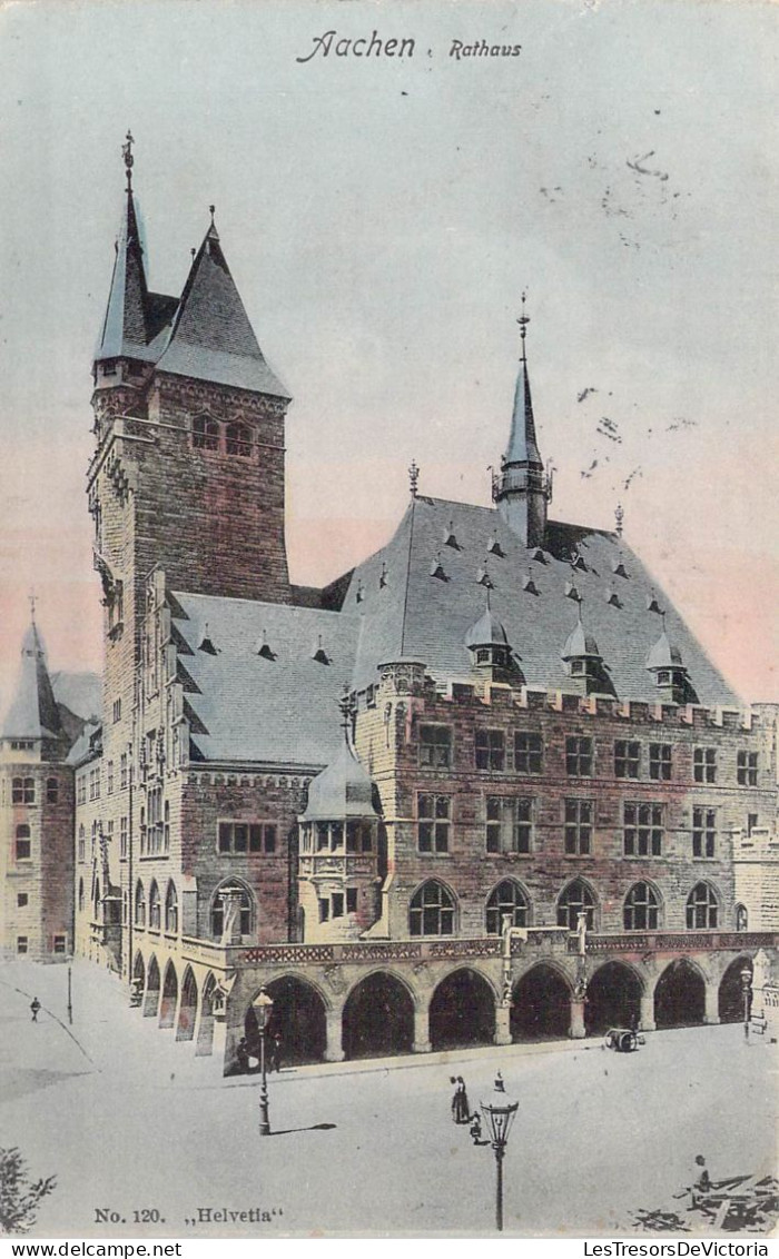 ALLEMAGNE - Aachen - Rathaus - Carte Postale Ancienne - Aken