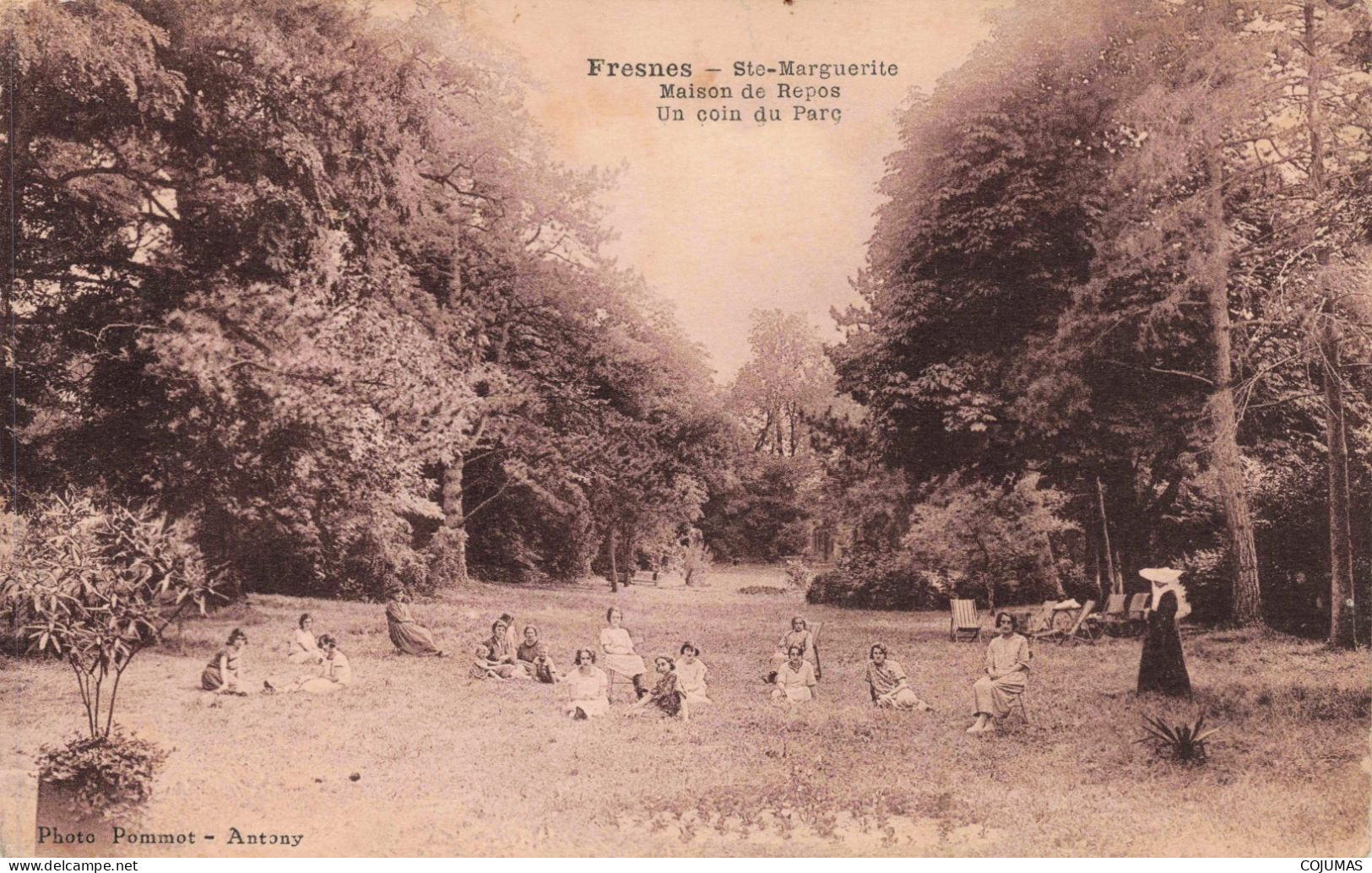 94 - FRESNES - S14814 - Ste Marguerite - Maison De Repos - Un Coin Du Parc - L23 - Fresnes