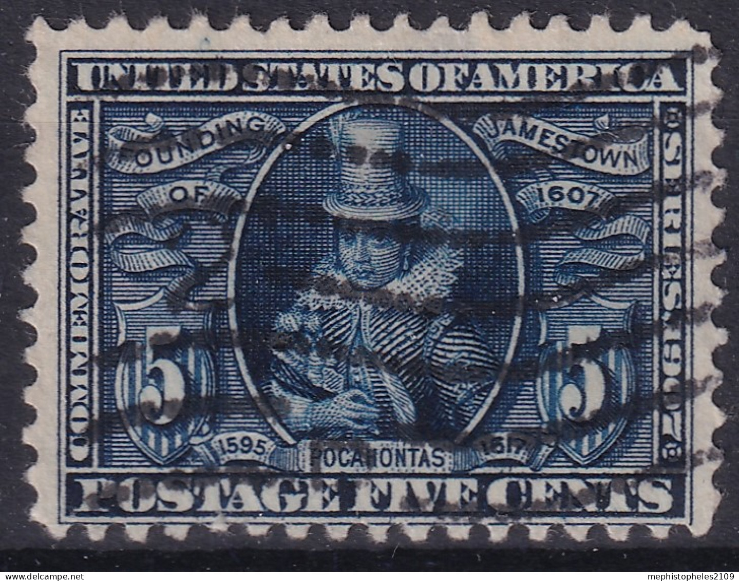 USA 1907 - Canceled - Sc# 330 - Gebruikt