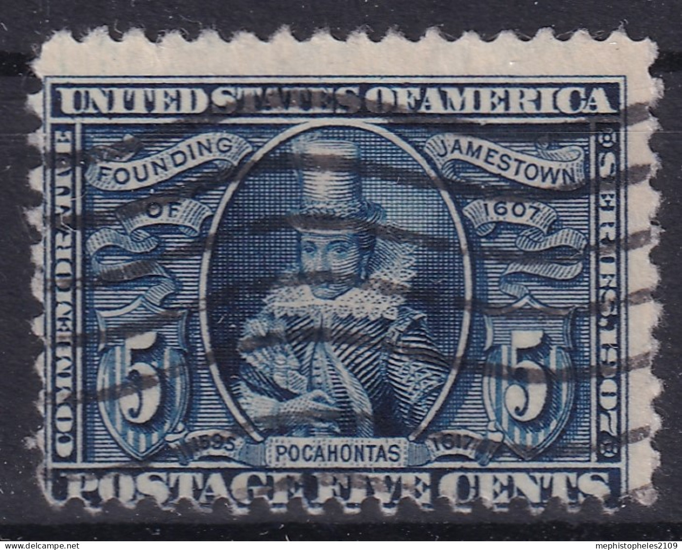 USA 1907 - Canceled - Sc# 330 - Usati