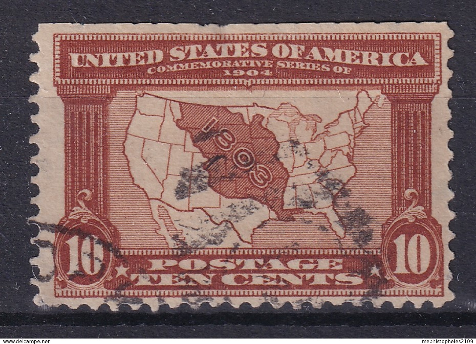 USA 1904 - Canceled - Sc# 327 - Used Stamps