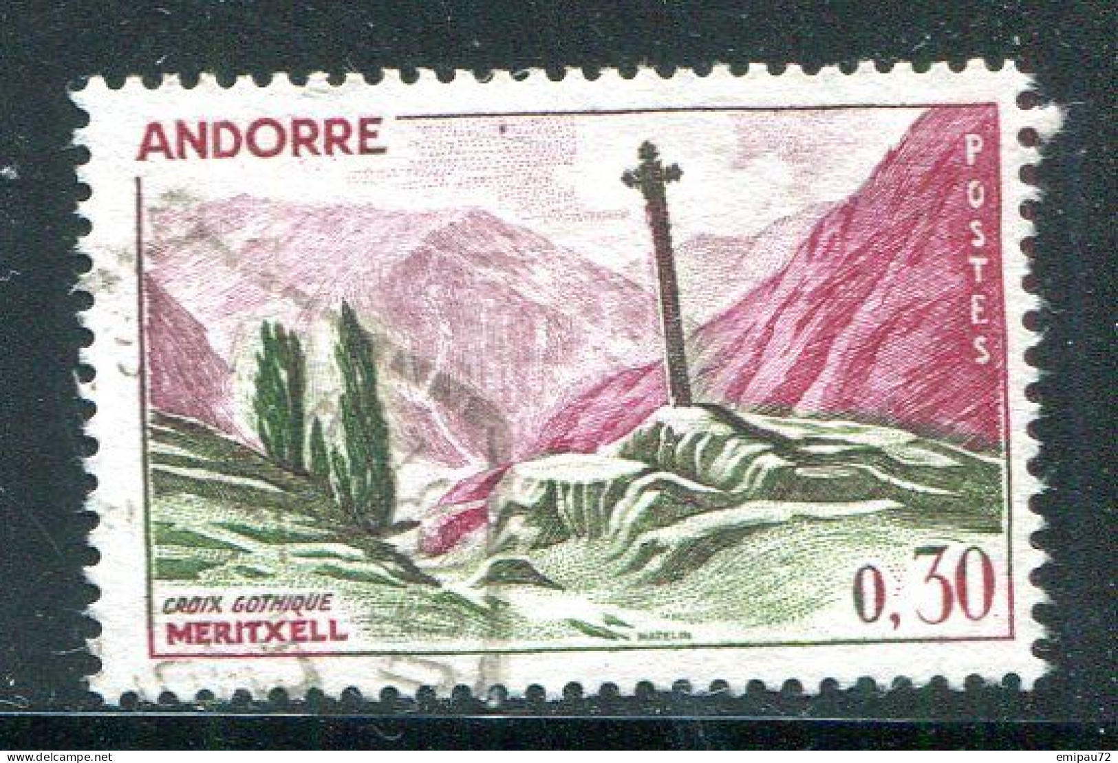 ANDORRE- Y&T N°159- Oblitéré - Used Stamps