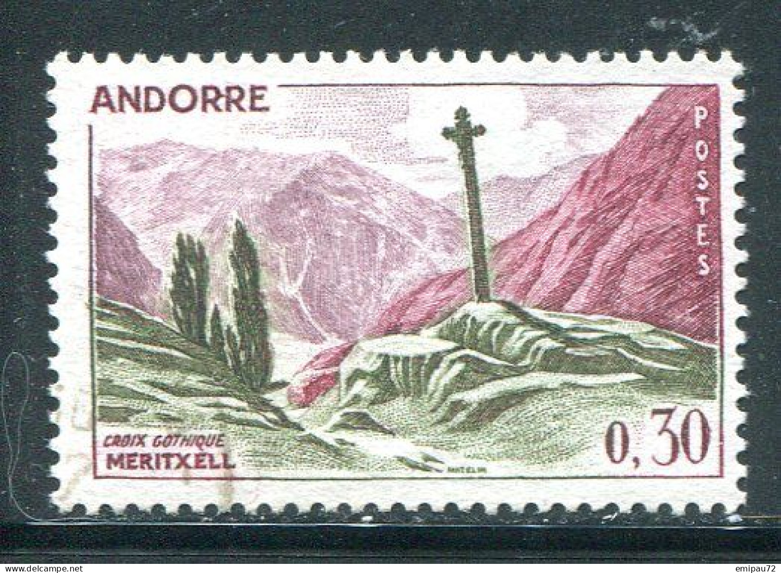 ANDORRE- Y&T N°159- Oblitéré - Usados