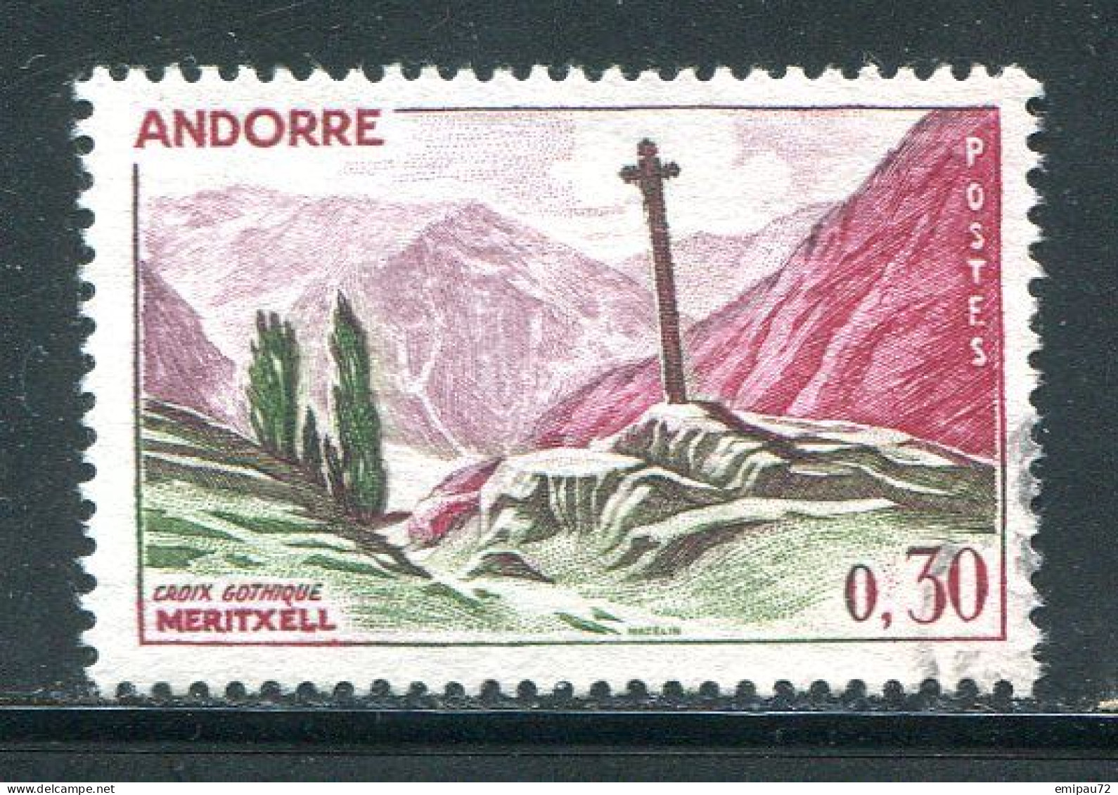 ANDORRE- Y&T N°159- Oblitéré - Used Stamps