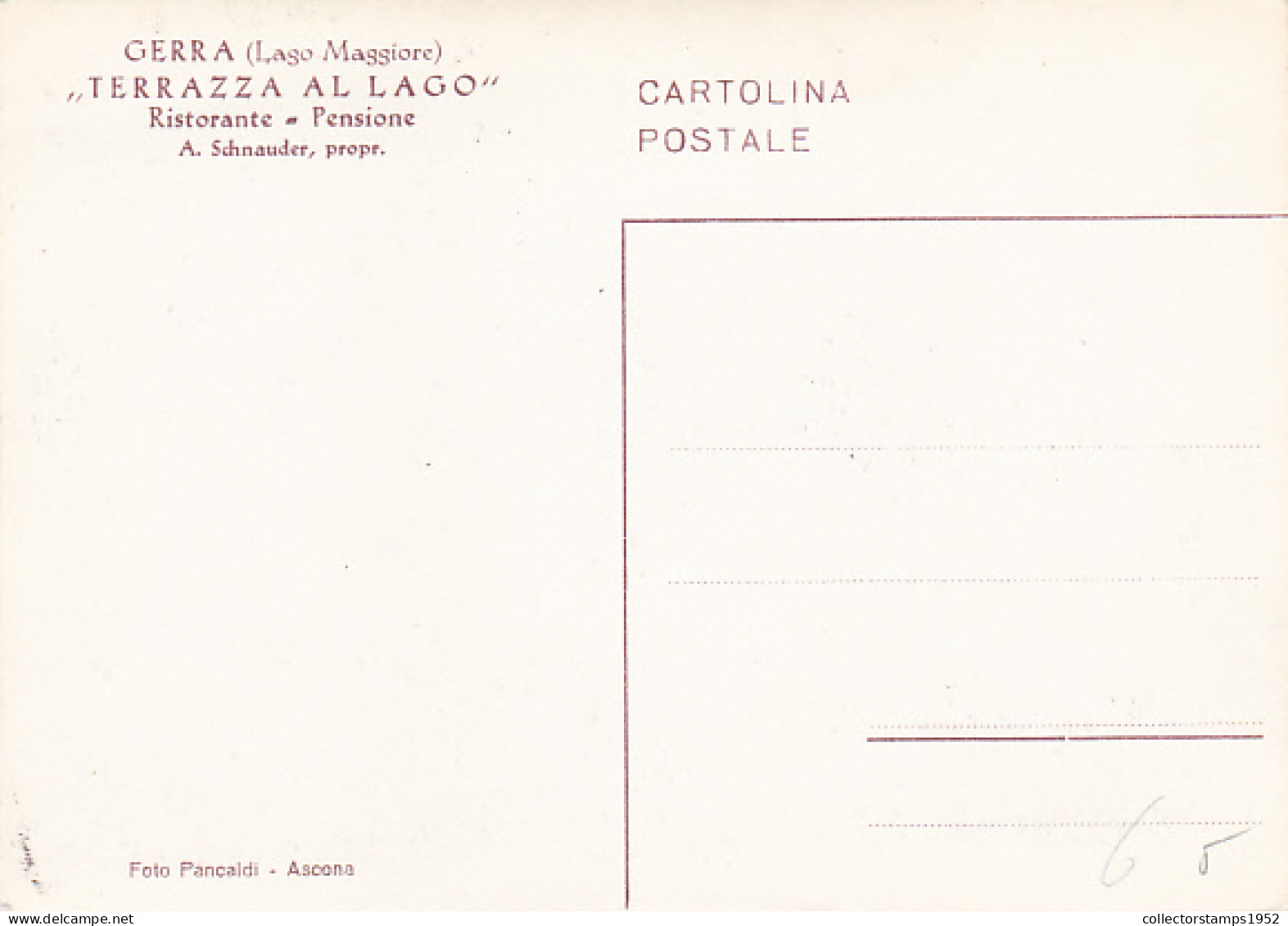 CPA GAMBAROGNO- GERRA, RESTAURANT ON LAKE MAGGIORE SHORE - Cugnasco-Gerra