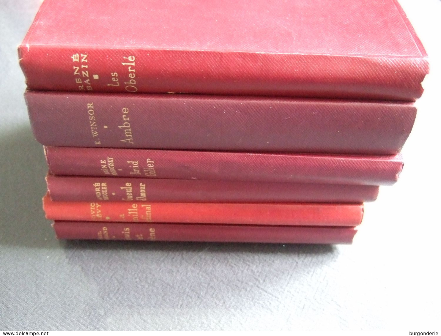 JOLI LOT DE 6 OUVRAGES / CALMANN LEVY / GALLIMARD  / GRASSET / PAVOIS / ANNEES 30 - Wholesale, Bulk Lots