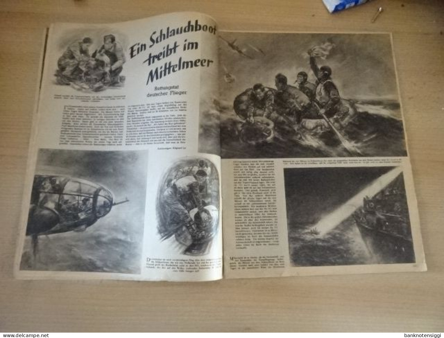 1 Zeitschrift Der Adler Heft 8 Berlin 10 April 1941 - Police & Military