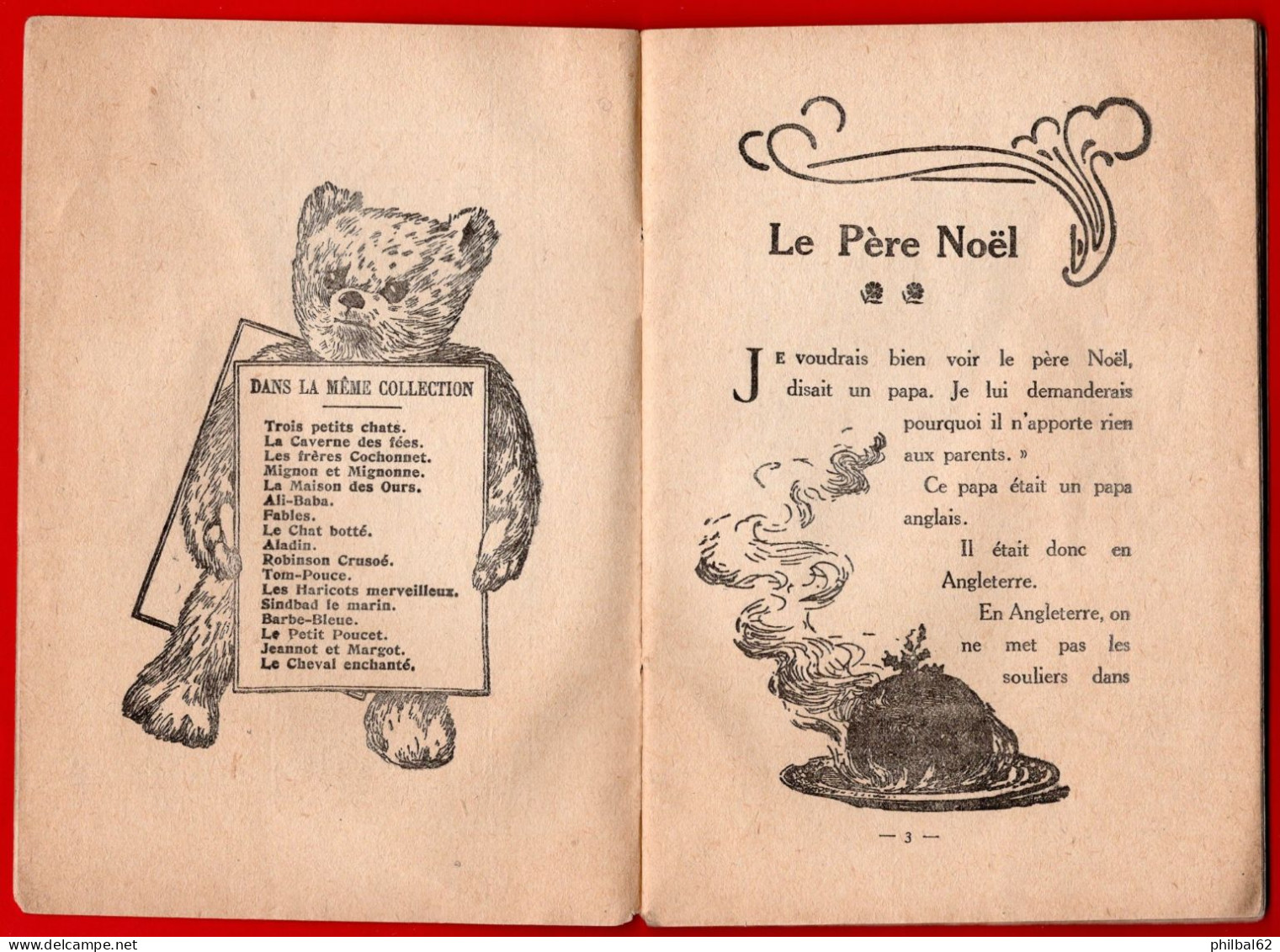 Livret Librairie Hachette, Le Père Noël. Année 1928. - Hachette