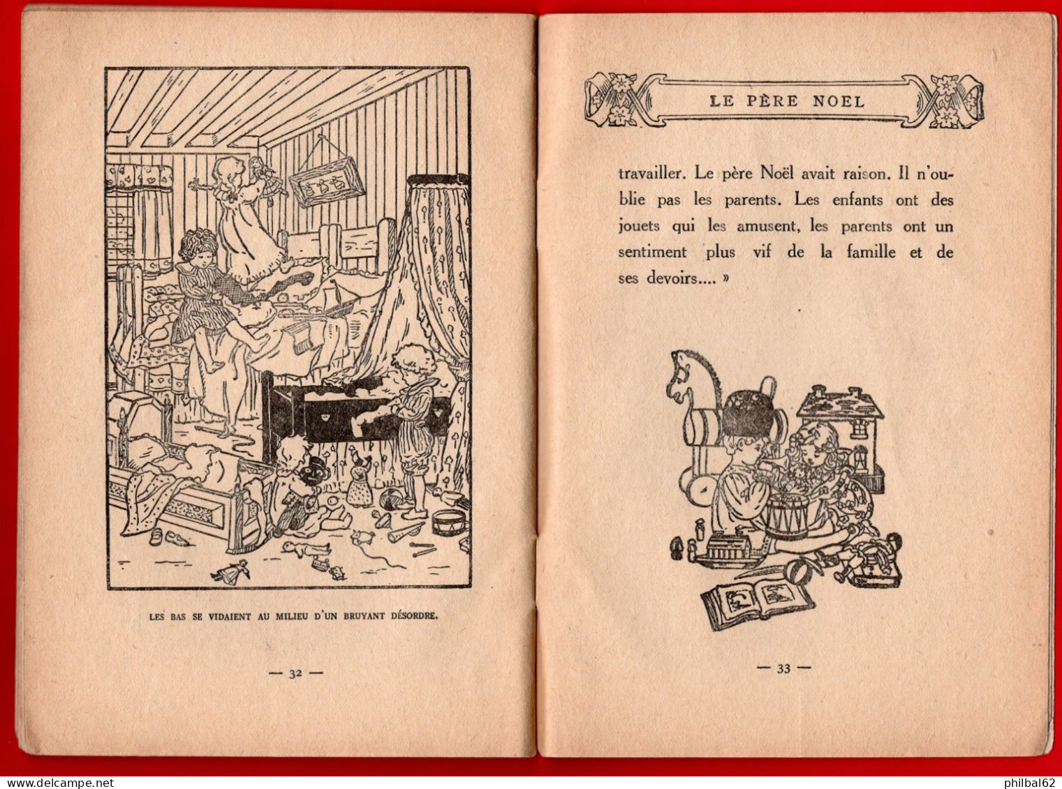 Livret librairie Hachette, Le Père Noël. Année 1928.