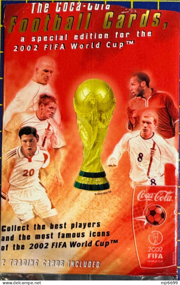 COCACOLA FIFA 2002 WOLRD CUP FOOTBALL CARDS - MICHAEL OWEN, ALMOST PERFECT CONDITION. ORIGINAL - Other & Unclassified