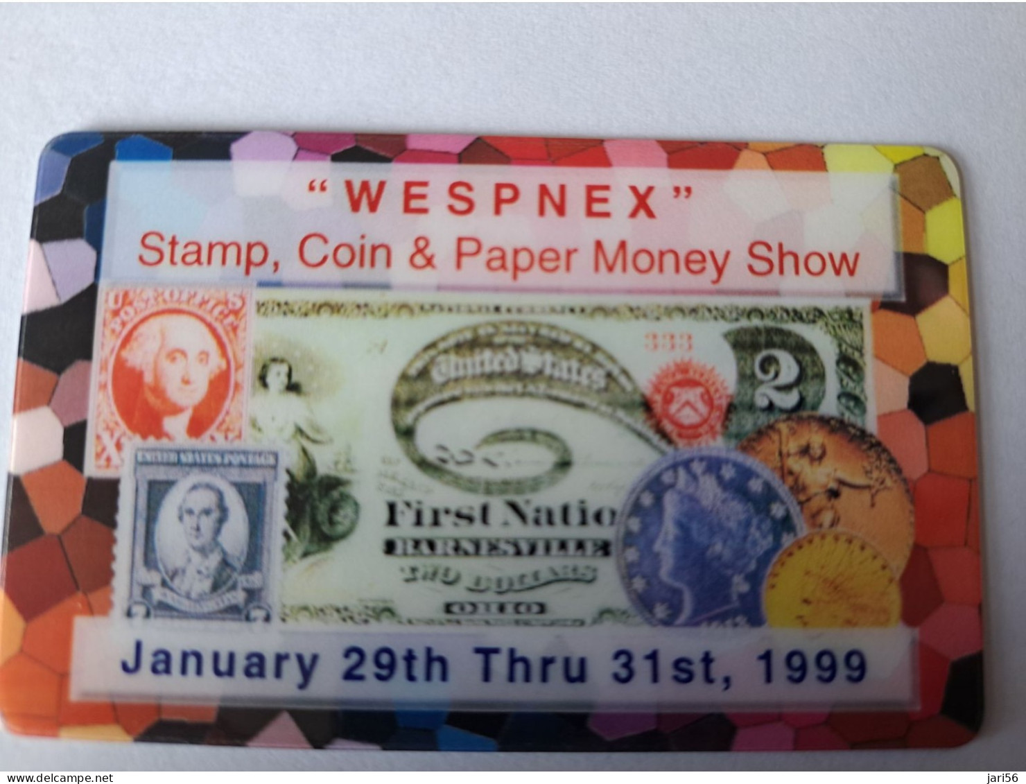 UNITED STATES USA AMERIKA / 5 Minutes        / MONEY BANKNOTE / COINSHOW/COINSON CARD / MINT   **13236** - Amerivox