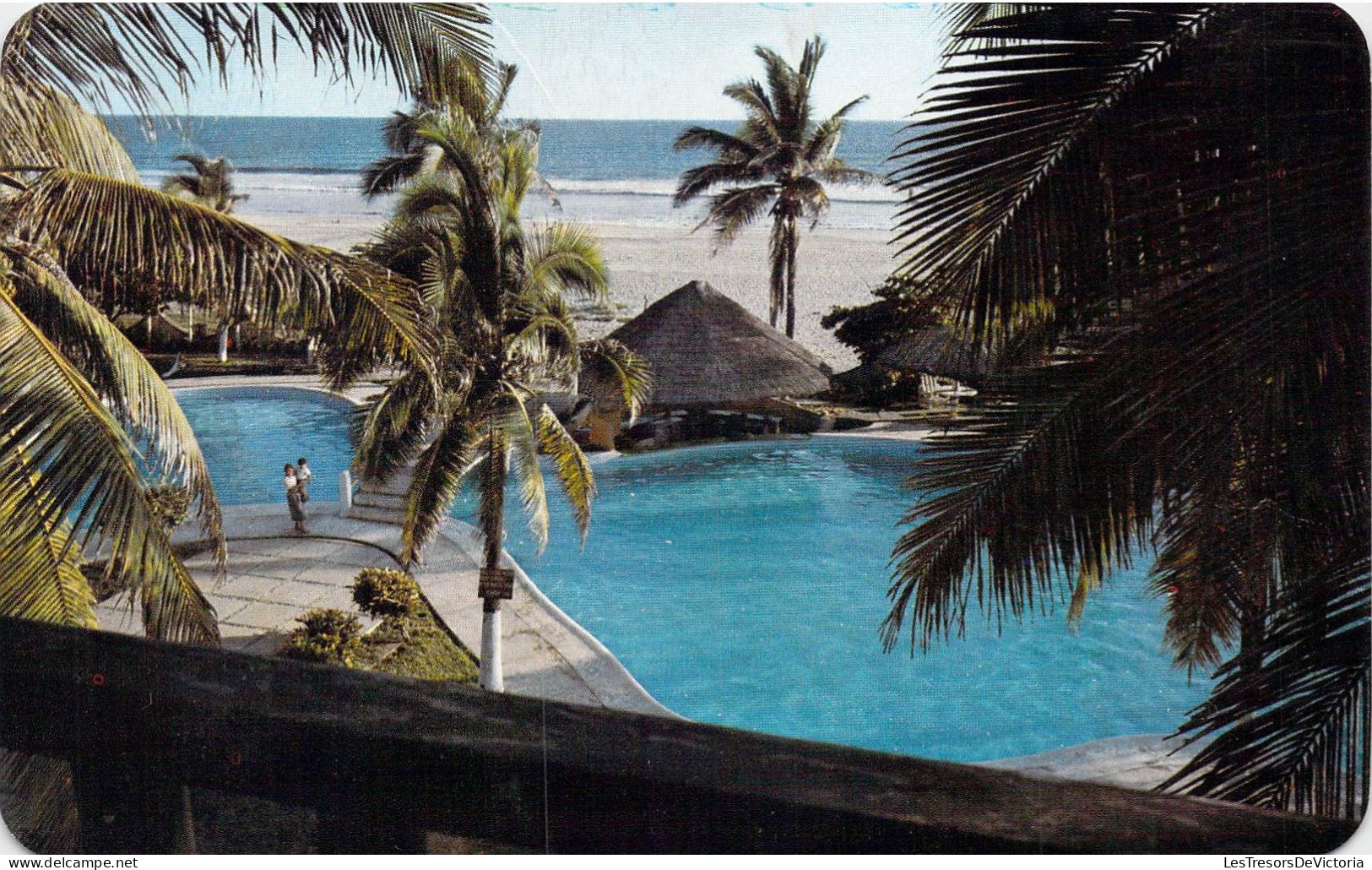 MEXIQUE - Hotel La Loma - Playa Azul, Michoacan - Carte Postale Ancienne - Mexiko