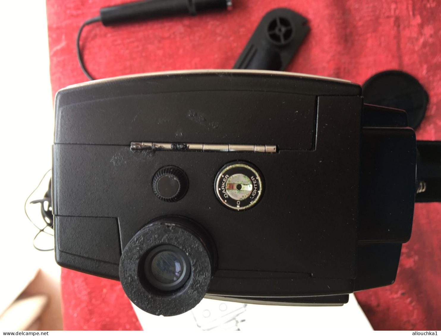 État de fonctionnement Appareil photo Camera Chinon 805 S Direct Sound Super 8 Movie Camera, 1975's + sacoche + 2 micros