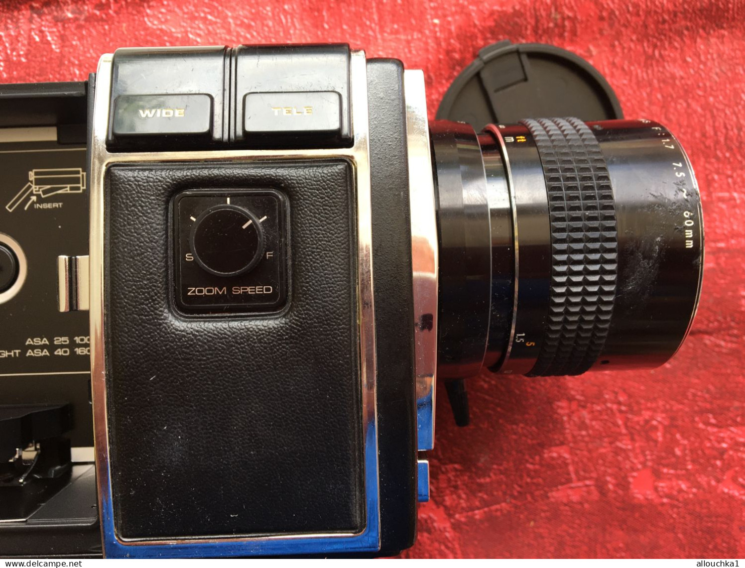 État de fonctionnement Appareil photo Camera Chinon 805 S Direct Sound Super 8 Movie Camera, 1975's + sacoche + 2 micros