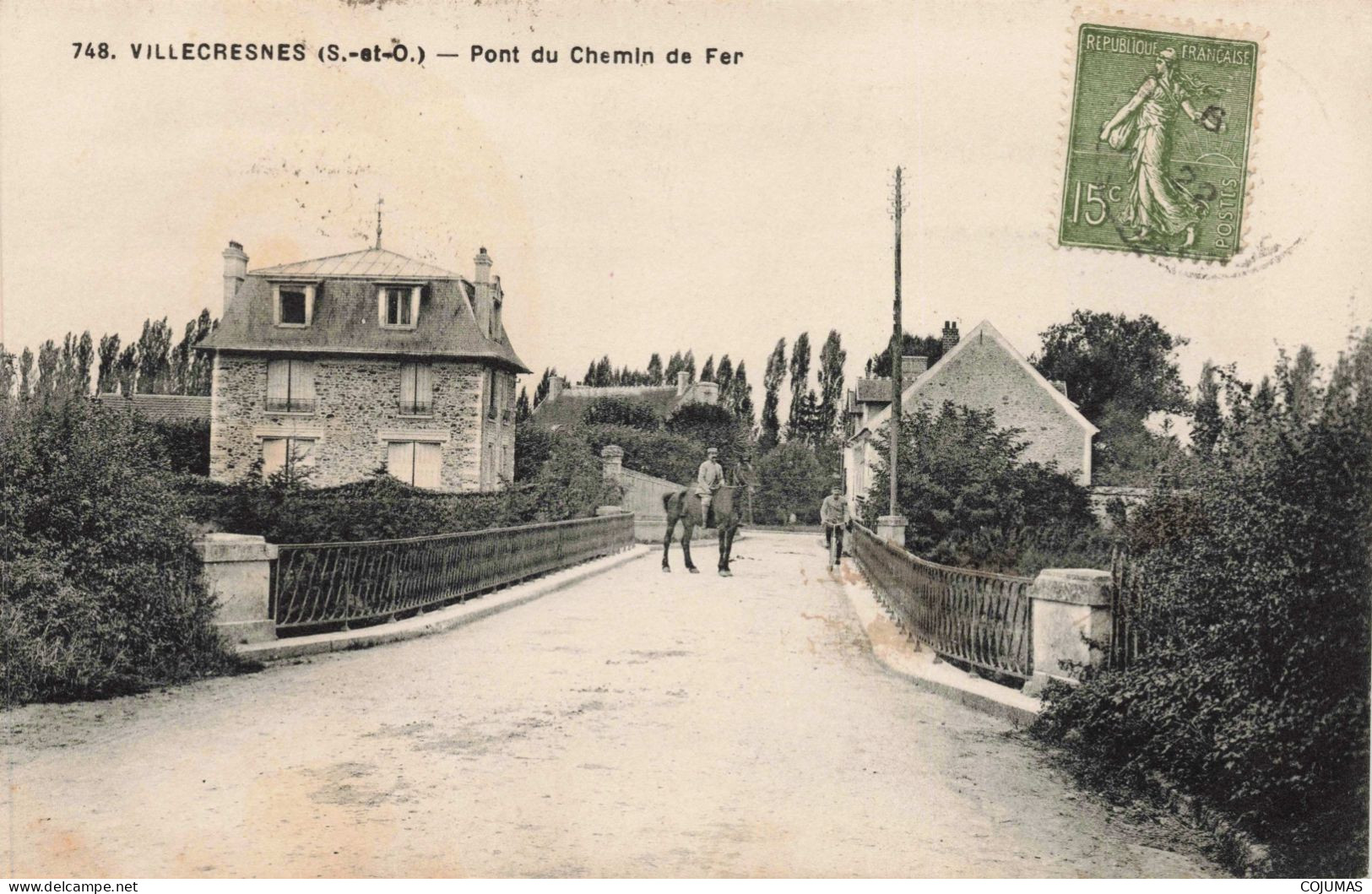 94 - VILLECRESNES - S14847 - Pont Du Chemin De Fer - L23 - Villecresnes