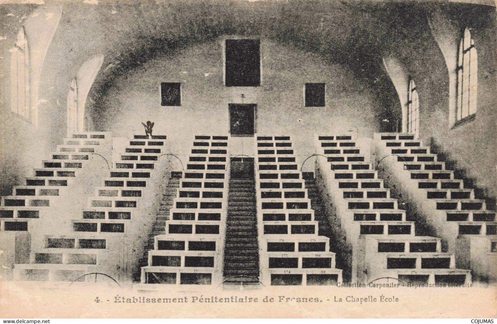 94 - FRESNES - S14850 - Etablissement Pénitentiaire - La Chapelle Ecole- L23 - Fresnes