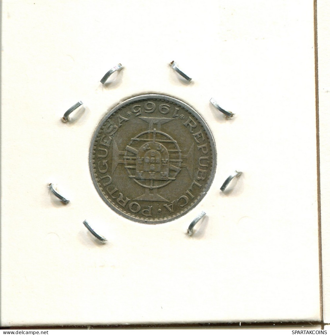 2$50 ESCUDOS 1965 MOZAMBIQUE Coin #AS413.U - Mozambico