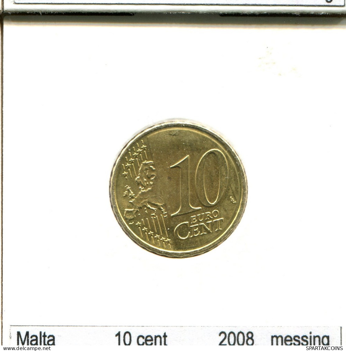 10 EURO CENTS 2008 MALTA Moneda #AS622.E - Malte