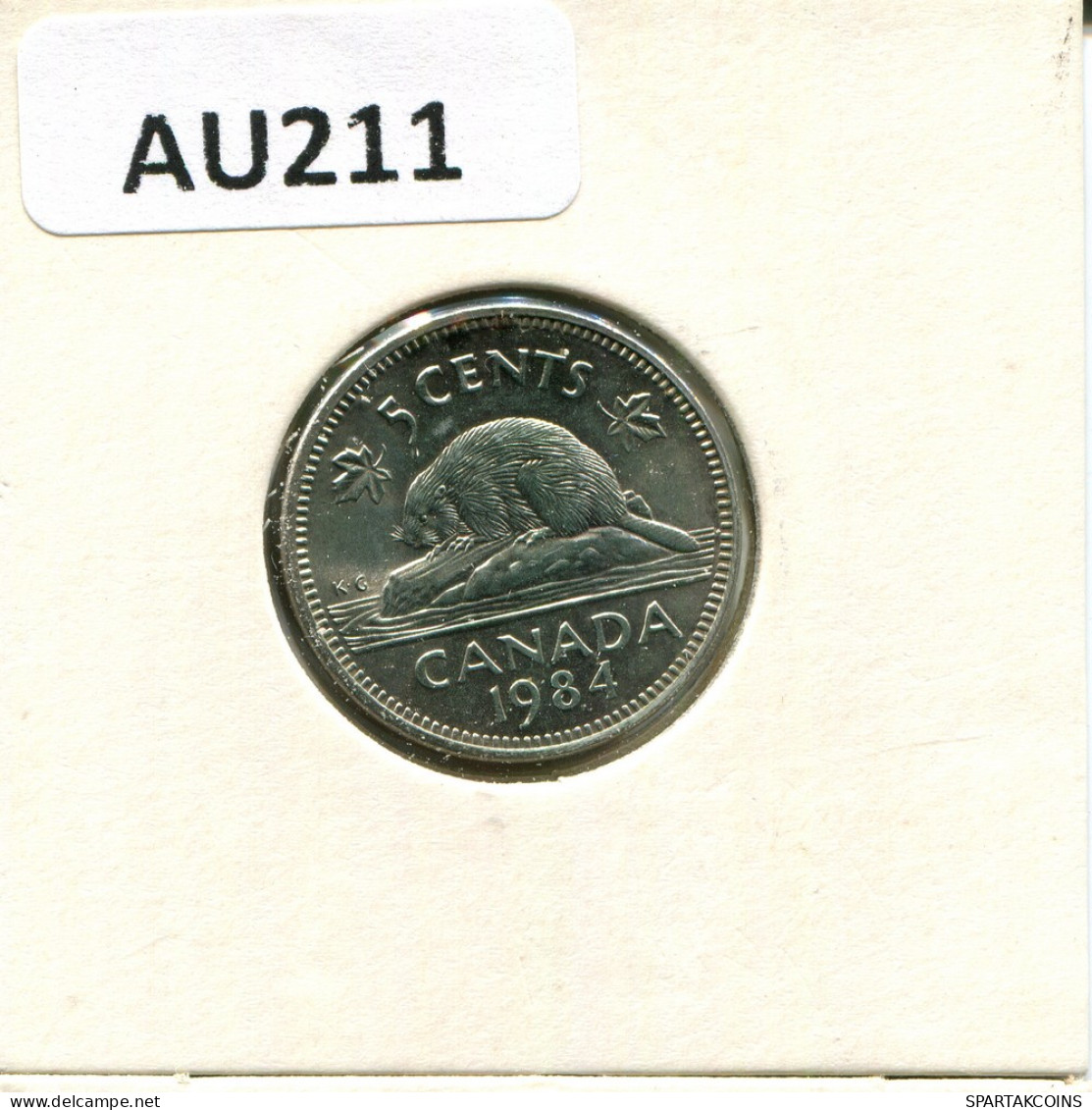 5 CENT 1984 KANADA CANADA Münze #AU211.D - Canada