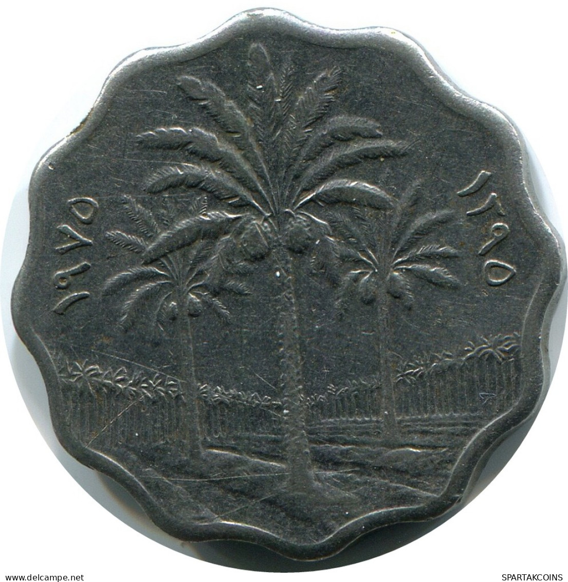 10 FILS 1975 IBAK IRAQ Islamisch Münze #AK016.D - Iraq