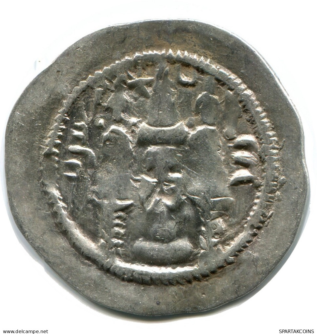 SASSANIAN HORMIZD IV Silver Drachm Mitch-ACW.1073-1099 #AH200.4.D - Orientales