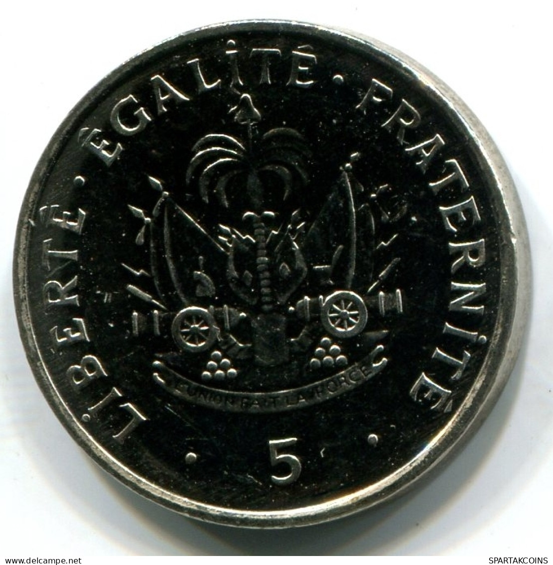 5 CENTIMES 1997 HAITI UNC Coin #W11389.U - Haiti