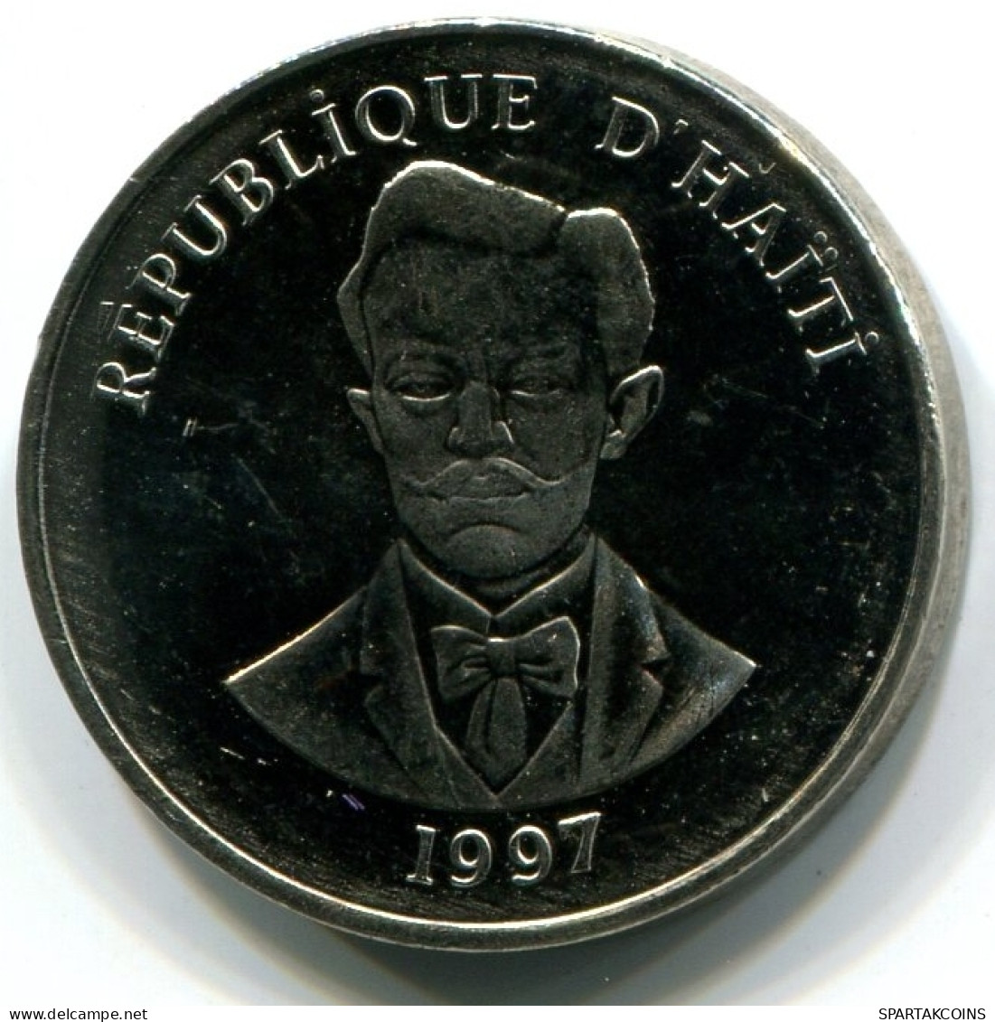 5 CENTIMES 1997 HAITI UNC Coin #W11389.U - Haïti