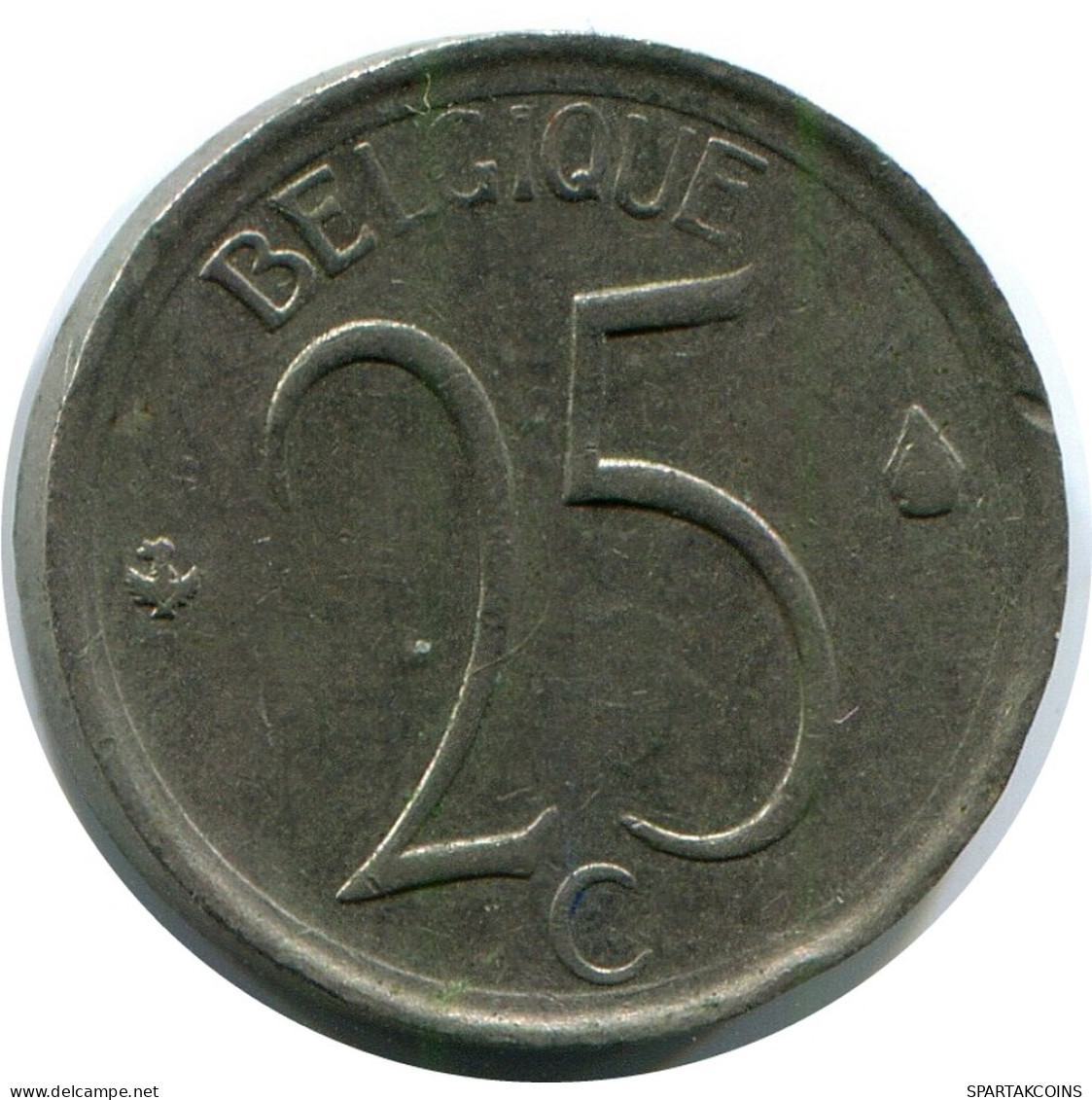 25 CENTIMES 1964 BELGIEN BELGIUM Münze #AH834.1.D - 25 Cent