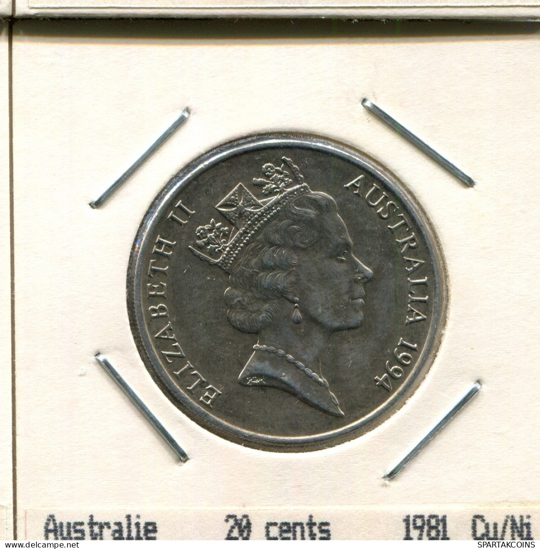 20 CENTS 1994 AUSTRALIE AUSTRALIA Pièce #AS265.F - 20 Cents