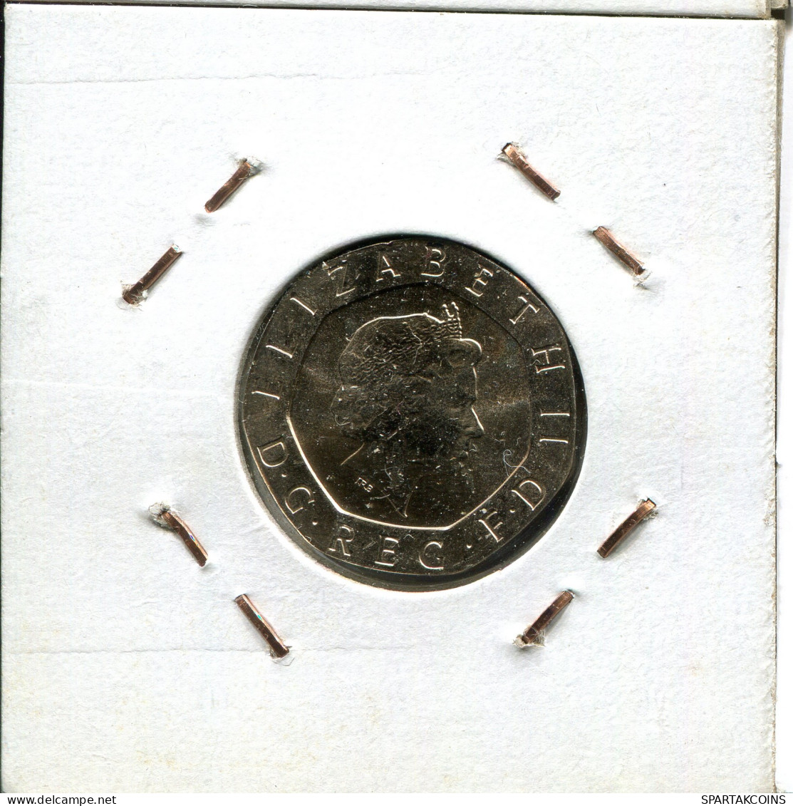 20 PENCE 1998 UK GROßBRITANNIEN GREAT BRITAIN Münze #AW222.D - 20 Pence