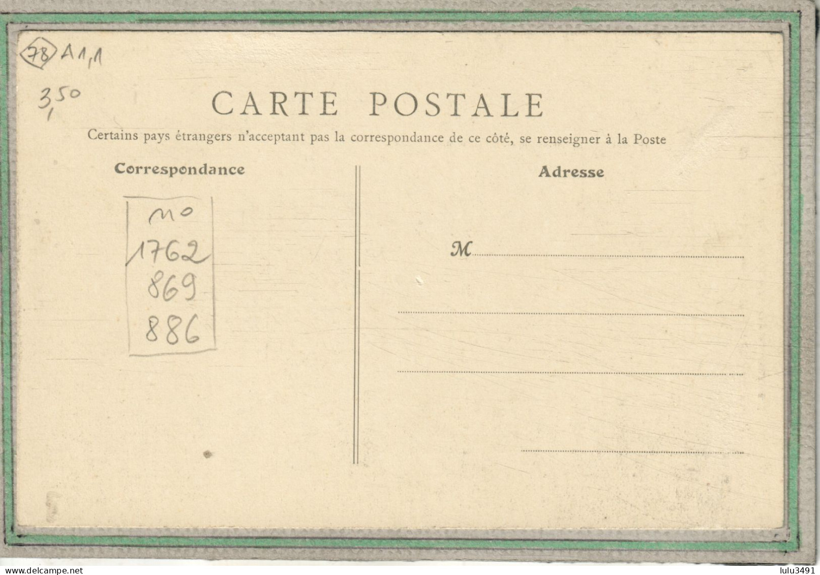 CPA (78) ST-NOM-la-BRETECHE - Thème: ARBRE - Aspect Du Chêne De Joyenval De La Forêt De Marly - 1910 - St. Nom La Breteche