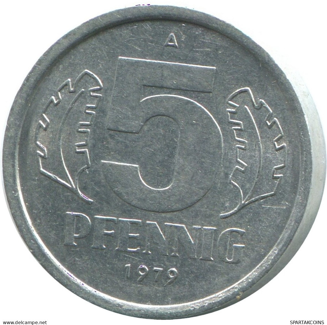 5 PFENNIG 1979 A DDR EAST GERMANY Coin #AE001.U - 5 Pfennig