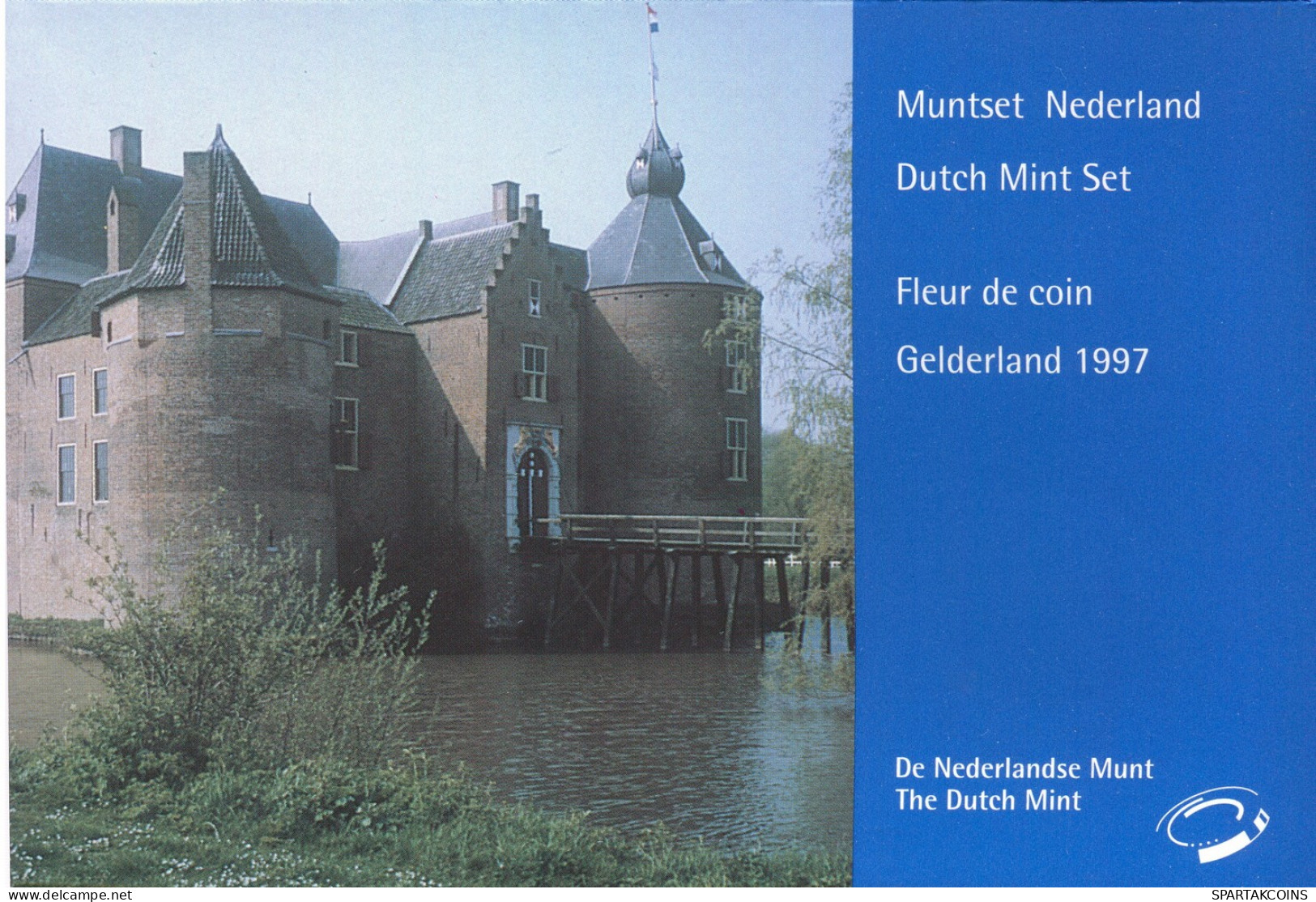 NEERLANDÉS NETHERLANDS 1997 MINT SET 6 Moneda + MEDAL #SET1125.4.E - Mint Sets & Proof Sets