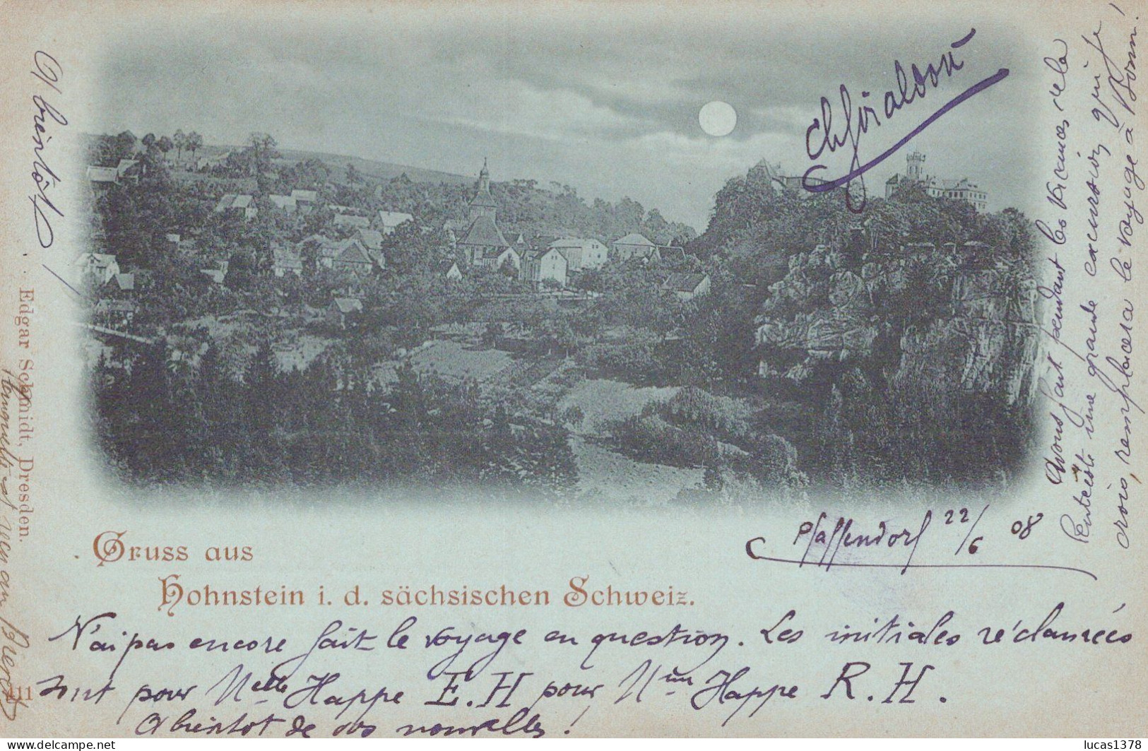 GRUSS AUS HOHNSTEIN - Hohnstein (Sächs. Schweiz)