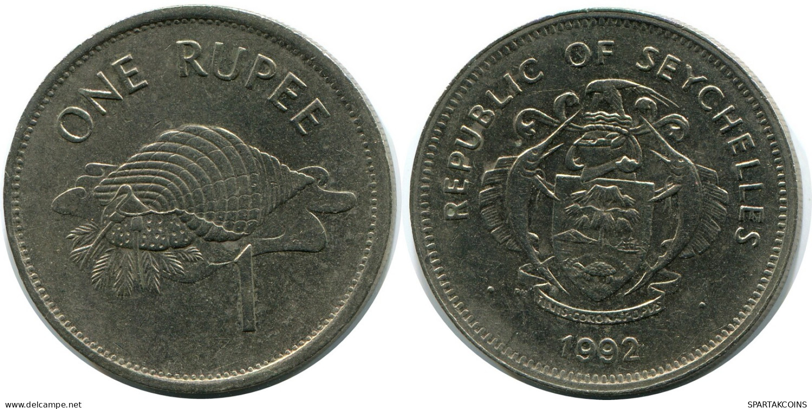 1 RUPEE 1992 SEYCHELLES Pièce #AZ243.F - Seychellen