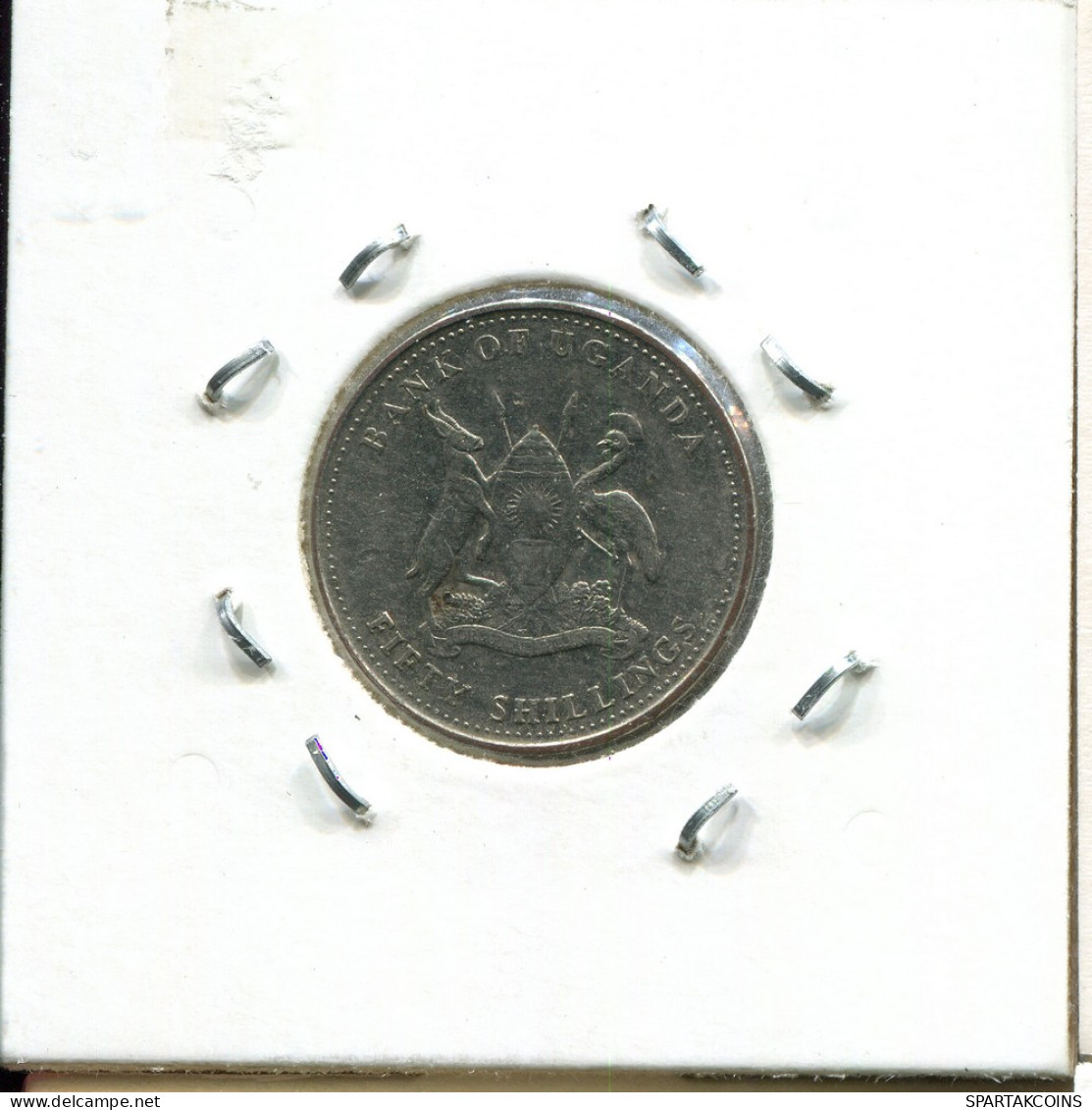 50 SHILLINGS 2003 UGANDA Moneda #AS342.E - Ouganda