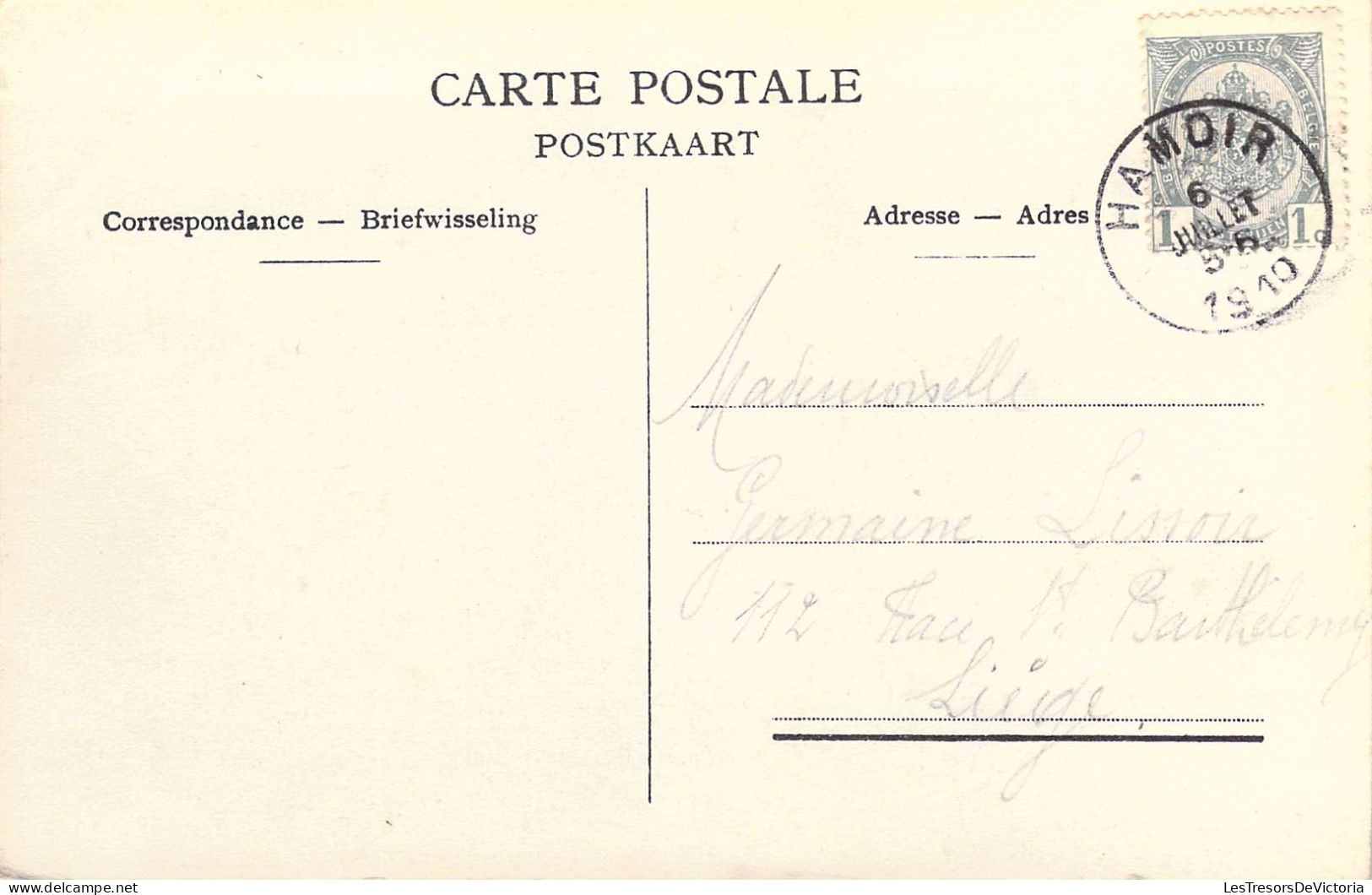 BELGIQUE - Hamoir-Lassus - Le Château - Carte Postale Ancienne - Hamoir