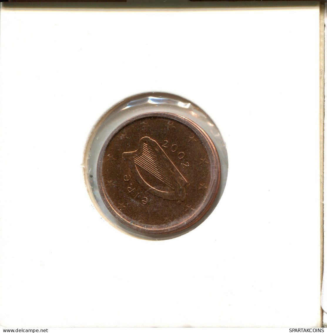 2 EURO CENTS 2002 IRELAND Coin #EU194.U - Irlanda