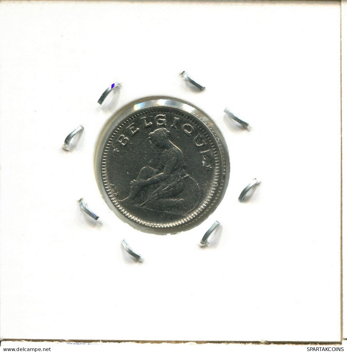 50 CENTIMES 1932 FRENCH Text BÉLGICA BELGIUM Moneda #BA353.E - 50 Cent