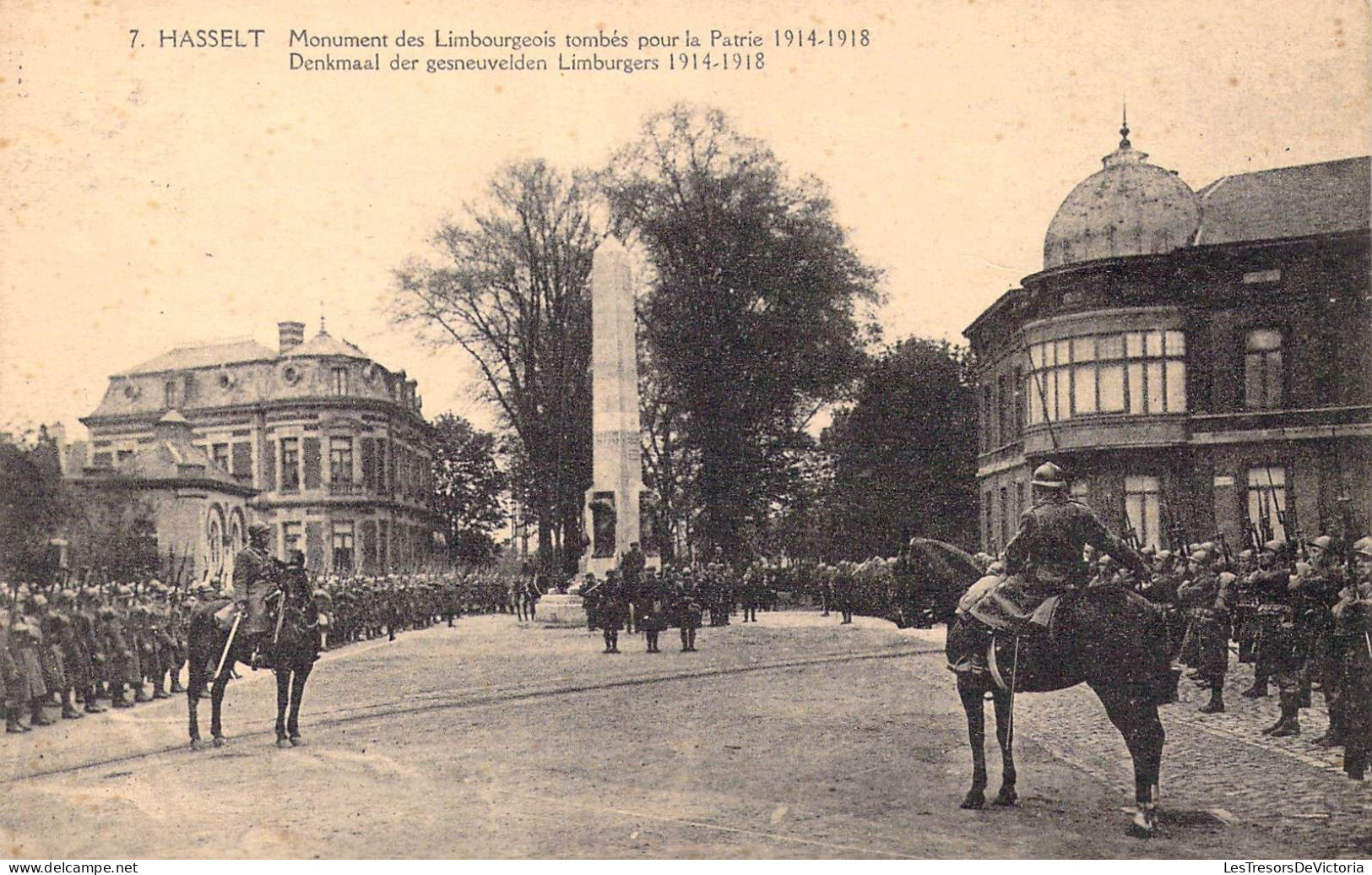 BELGIQUE - Hasselt - Monument Des Limbourgeois Tombés Pour La Patrie 1914-1918 - Carte Postale Ancienne - Hasselt