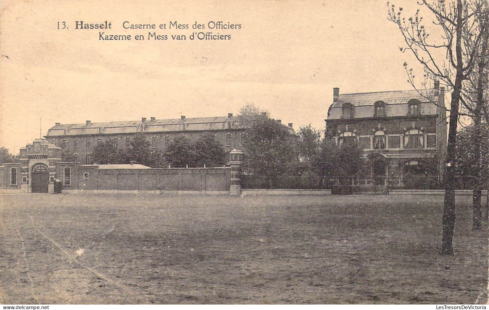 BELGIQUE - Hasselt - Caserne Et Mess Des Officiers - Carte Postale Ancienne - Hasselt