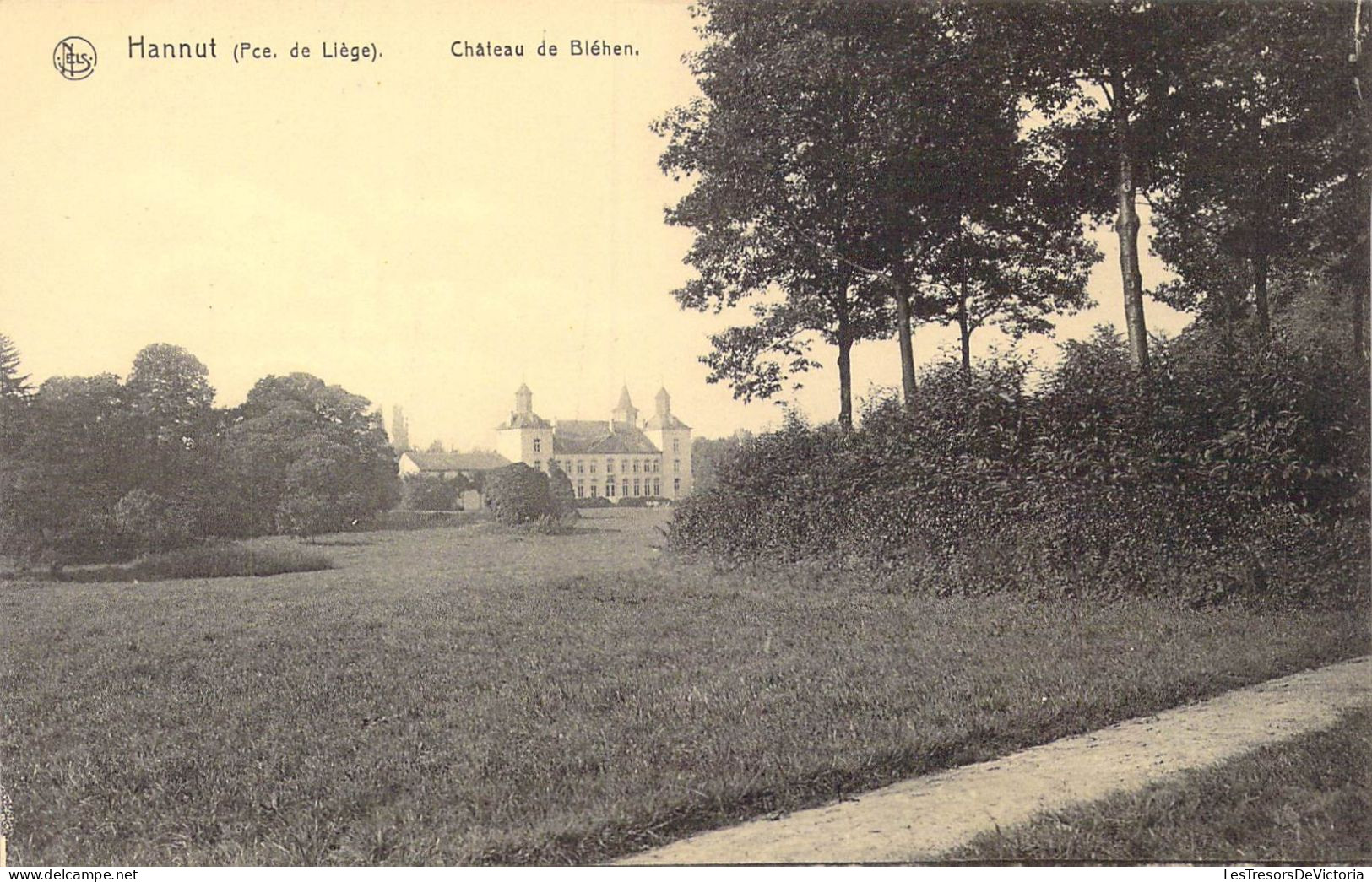 BELGIQUE - Hannut - Château De Bléhen - Carte Postale Ancienne - Hannut