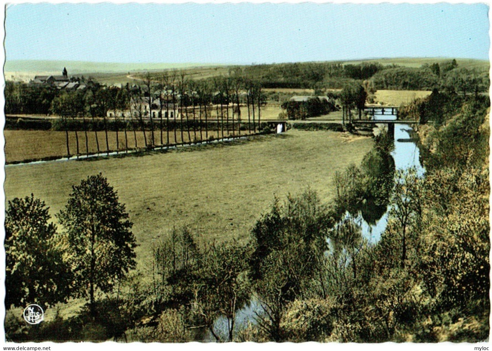 Wanlin S/Lesse. Panorama. 1974. - Houyet